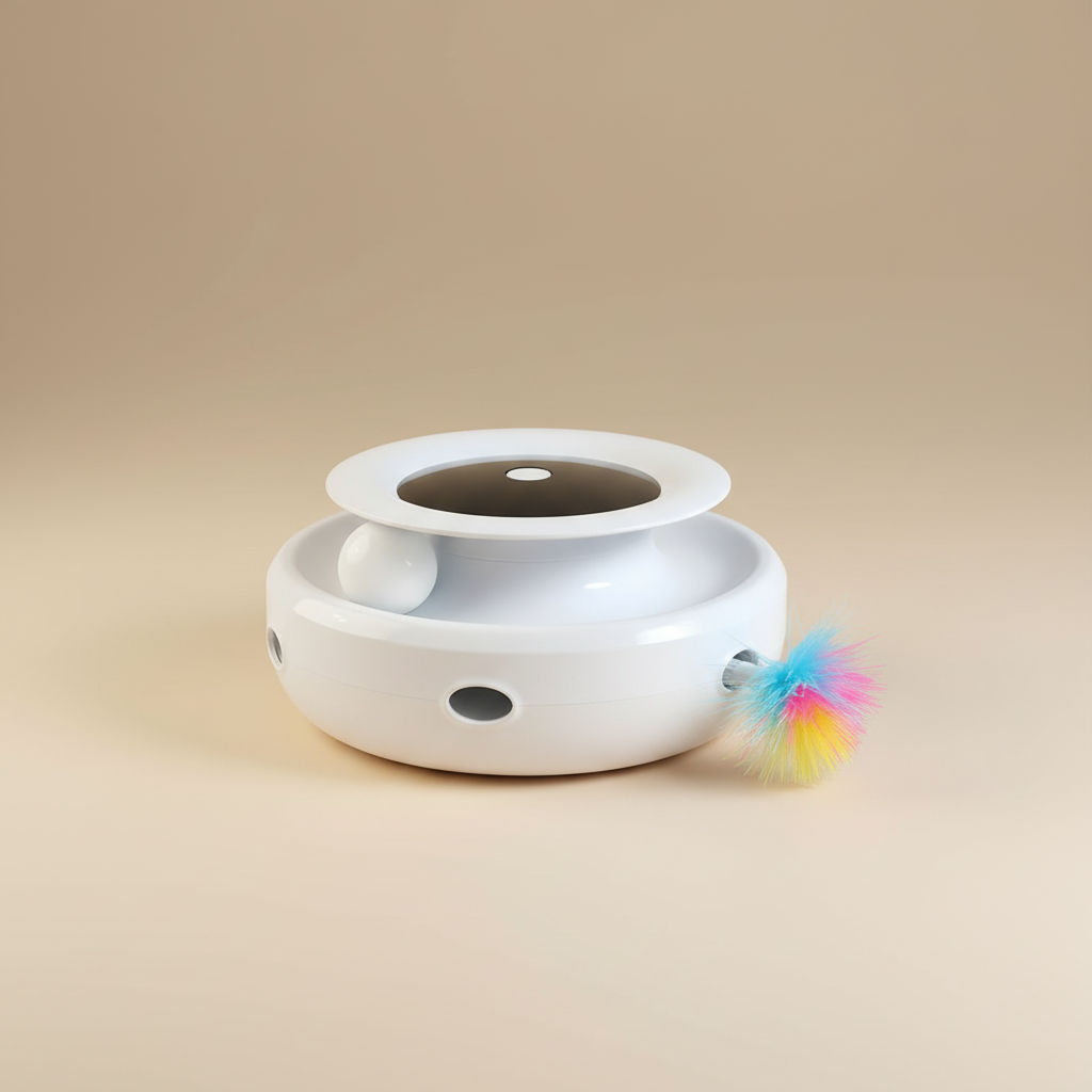 2-in-1 Interactive Cat Toy